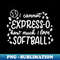 Espresso and Softball - Instant Sublimation Digital Download