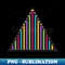 Geometric Vertical Block Stripe Pattern in Crayon Rainbow Colors n.488 - Stylish Sublimation Digital Download