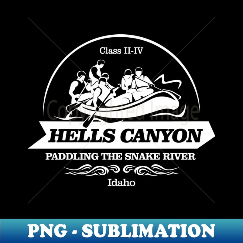 Hells Canyon (WR) - Vintage Sublimation PNG Download