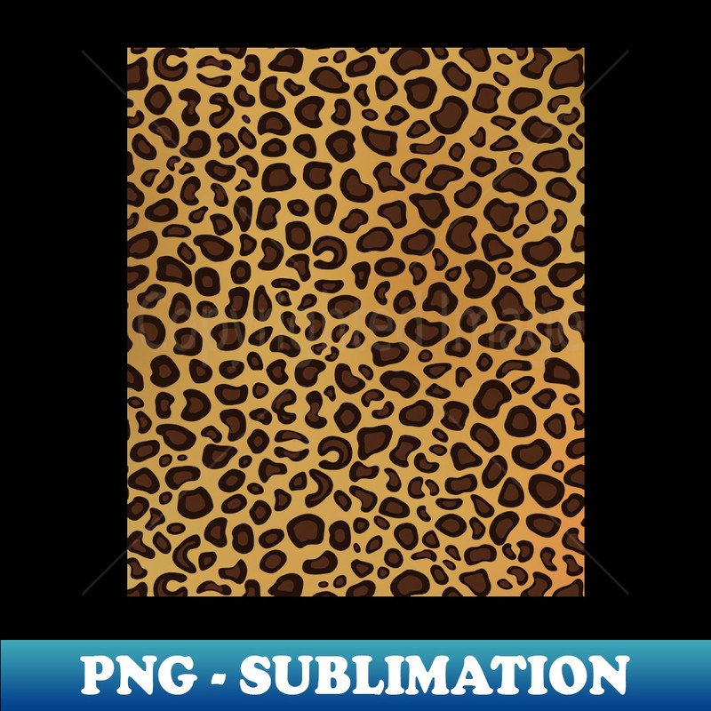 Leopard Jaguar Pattern Animal Fur Gift - High-Resolution PNG Sublimation File