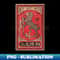 Matchbox lion - Vintage Sublimation PNG Download