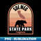 Sue Meg State Park CA Bear 1 - Trendy Sublimation Digital Download