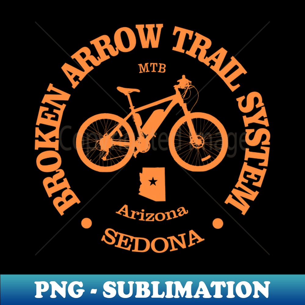 Broken Arrow Trail System (cycling) - Premium Sublimation Digital Download