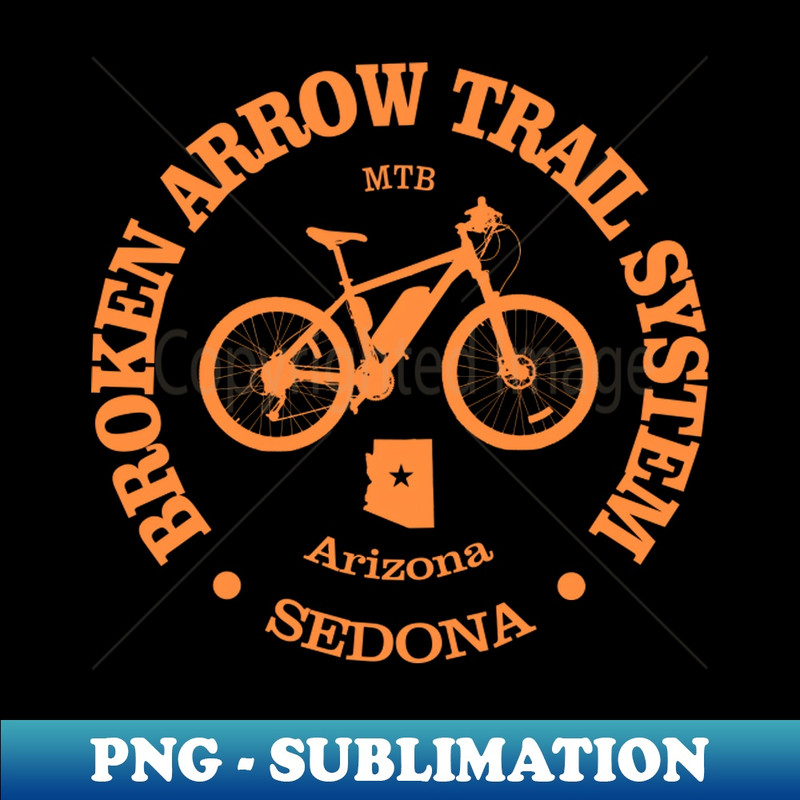 Broken Arrow Trail System (cycling) - Premium Sublimation Digital Download