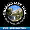 Emerald Lake Trail (rd) - Decorative Sublimation PNG File