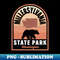 Millersylvania State Park WA Bear - Sublimation-Ready PNG File