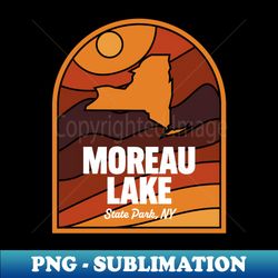moreau lake state park new york - vintage sublimation png download
