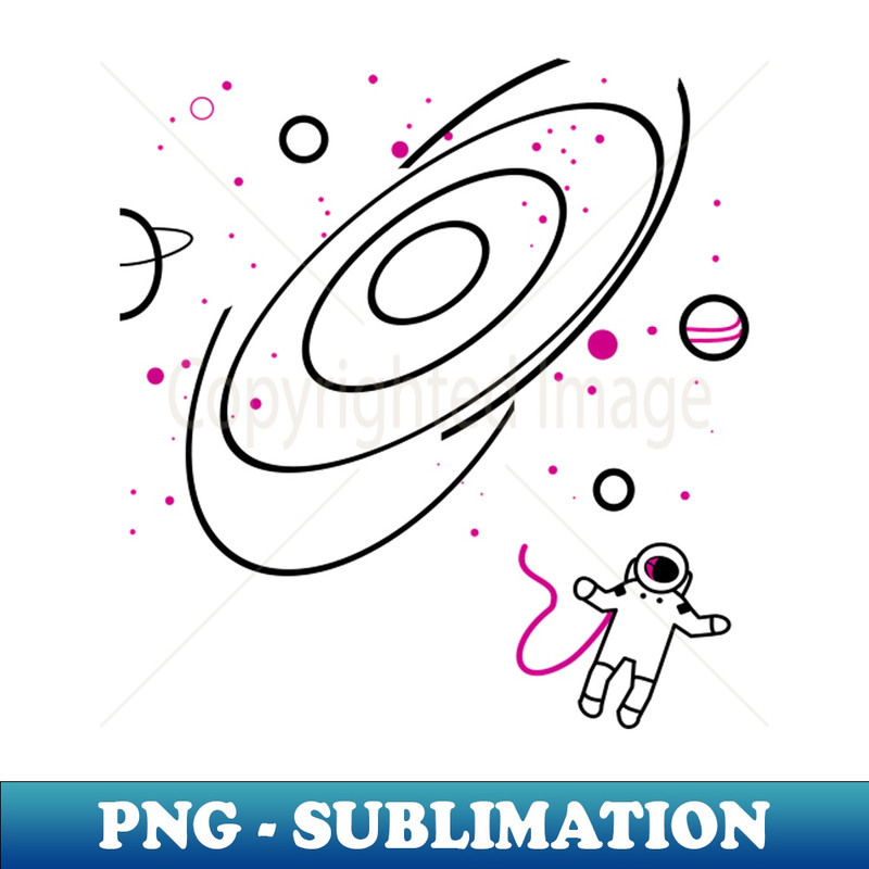 SleepyCult Outer Space - Trendy Sublimation Digital Download