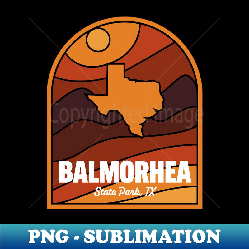 Balmorhea State Park Texas - Digital Sublimation Download File