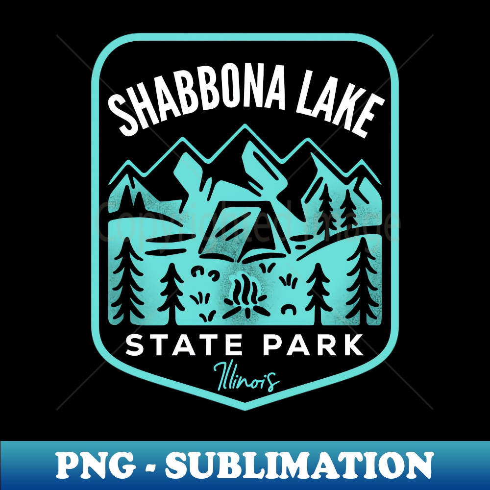 Shabbona Lake State Park Illinois - Exclusive Sublimation Digital File