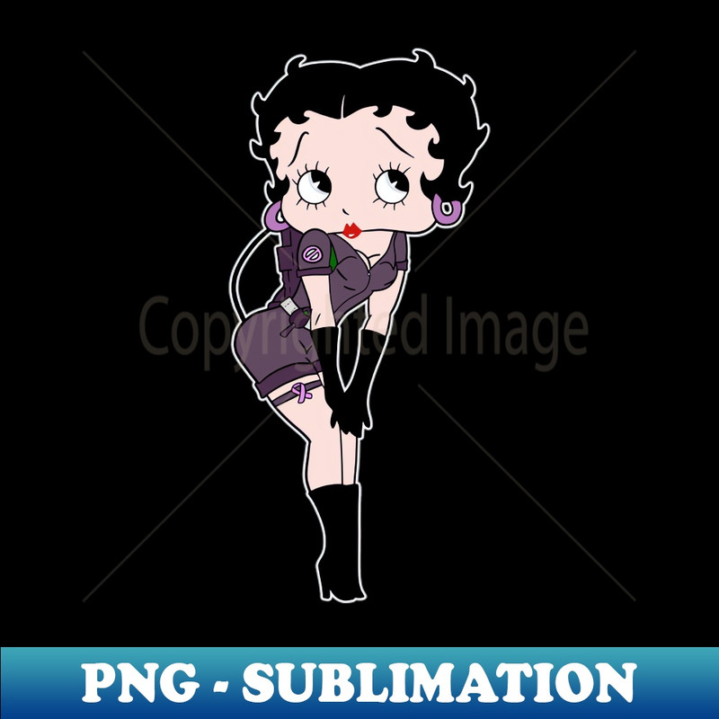 Betty Boop new - Sublimation-Ready PNG File