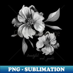 gentle roses - stylish sublimation digital download