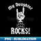 My Daughter-Rocks! - Funny Family Humor - Decorative Sublimation PNG File