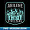 Abilene State Park Texas - High-Quality PNG Sublimation Download