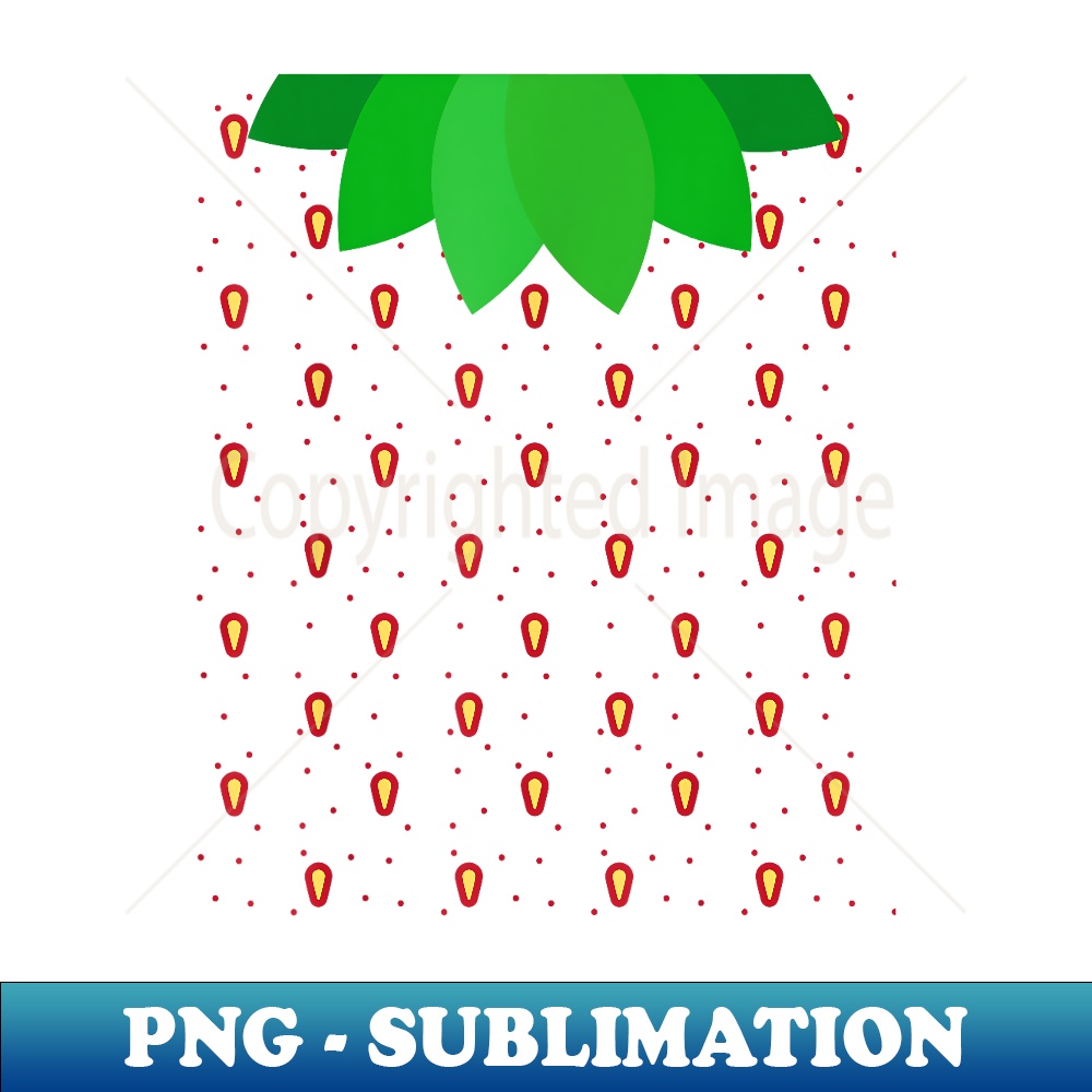 Strawberry Costume DIY Halloween Costume - Stylish Sublimation Digital Download
