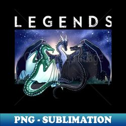 wing of fires legends fathom darkstalker clearsight - signature sublimation png file