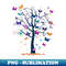 s Butterfly Tree Beautiful Of Life - Modern Sublimation PNG File