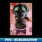 Maximalist Gas Mask - Elegant Sublimation PNG Download