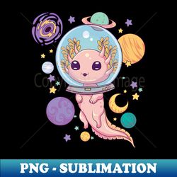 space axolotl kawaii pastel goth anime aesthetic goth - aesthetic sublimation digital file