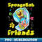 Mademark x SpongeBob SquarePants - SpongeBob SquarePants Friends Patrick Star SpongeBob Friends - Modern Sublimation PNG File