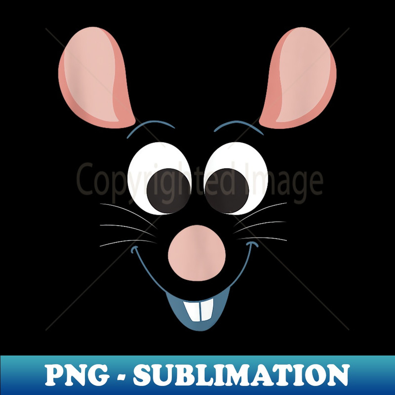 Disney PIXAR Ratatouille Remy Character Face - Premium PNG Sublimation File