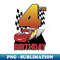 Disney Pixar Cars Lightning McQueen 4th Birthday Peel Out - High-Resolution PNG Sublimation File