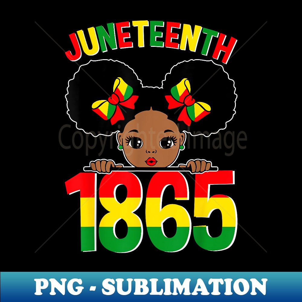 Juneteenth 1865 Melanin African Pride Black History - Modern Sublimation PNG File