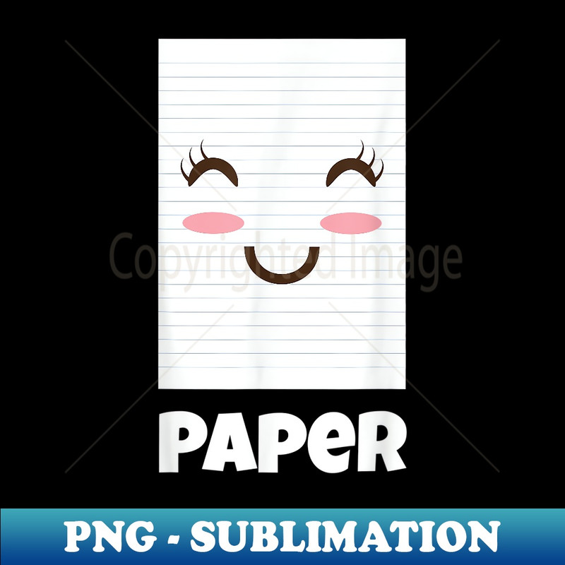 Rock Paper Scissors Funny Group Halloween Costumes - Vintage Sublimation PNG Download