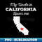 Love from My Uncle in California CA Loves Me Long-Distance - Instant PNG Sublimation Download