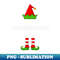 Funny Matching Family I'm The Social Elf Christmas - PNG Sublimation Digital Download