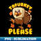 Tofurky Thanksgiving Turkey Funny Design 1 - High-Resolution PNG Sublimation File