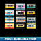 1990s Retro Vintage Birthday 90s 80s Cassettes Tapes Graphic - Exclusive PNG Sublimation Download