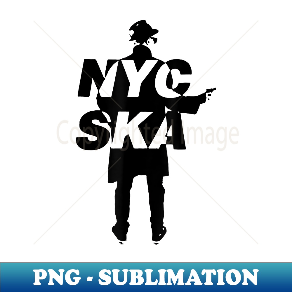 Funny NYC Ska Nerd Geek High Graphic - Stylish Sublimation Digital Download