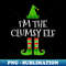 I'm The Clumsy Elf Matching Family Group Christmas T - Trendy Sublimation Digital Download
