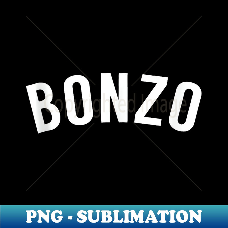 Funny Bonzo 70s Nerd Geek Graphic - Decorative Sublimation PNG File