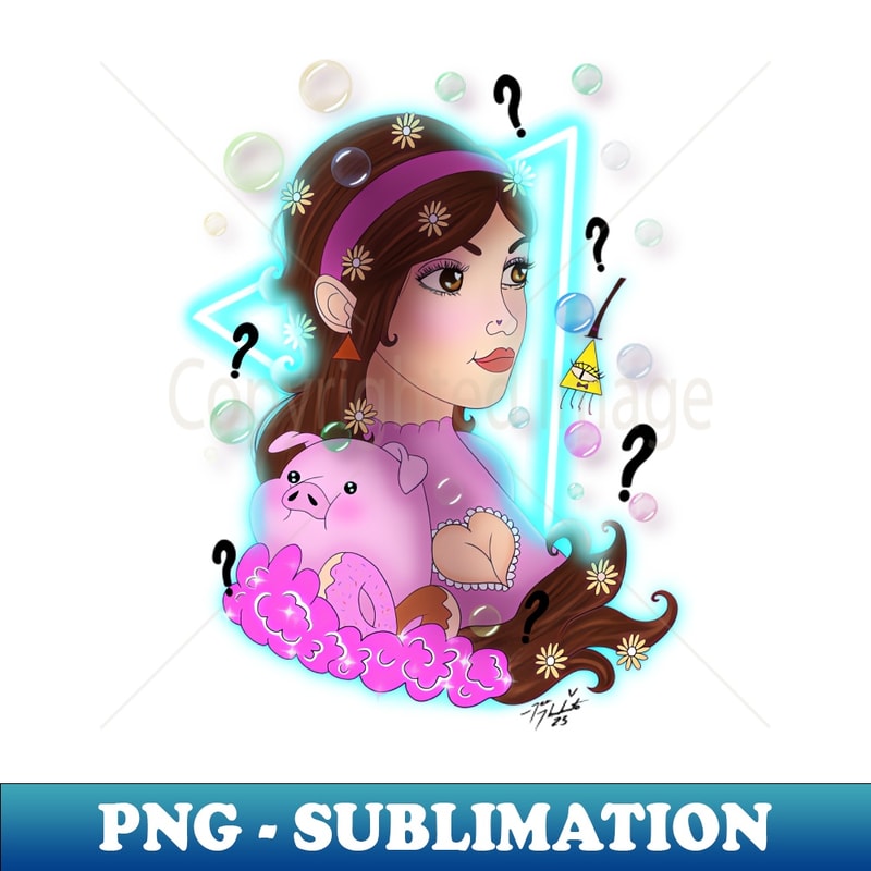 Gravity Falls Mabel Fan Art - PNG Transparent Sublimation Fi | Inspire ...