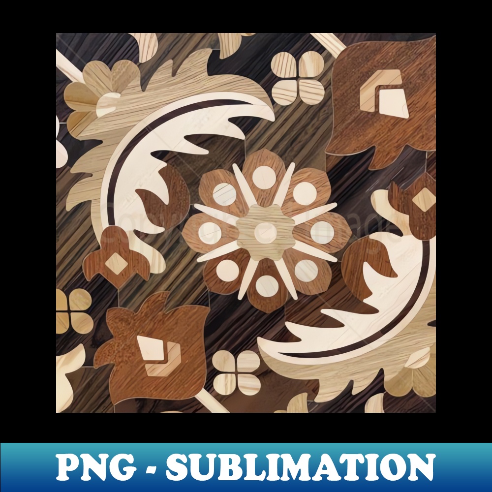 wood mosaic - Premium PNG Sublimation File