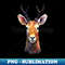 Deer and Doe Polygon Art Design - Sublimation-Ready PNG File