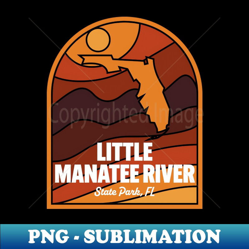 Little Manatee River State Park Florida - Exclusive Sublimation Digital File