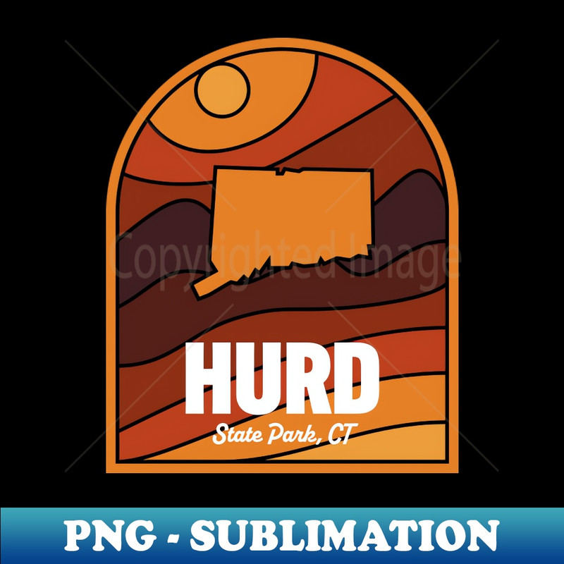 Hurd State Park Connecticut - Instant Sublimation Digital Download