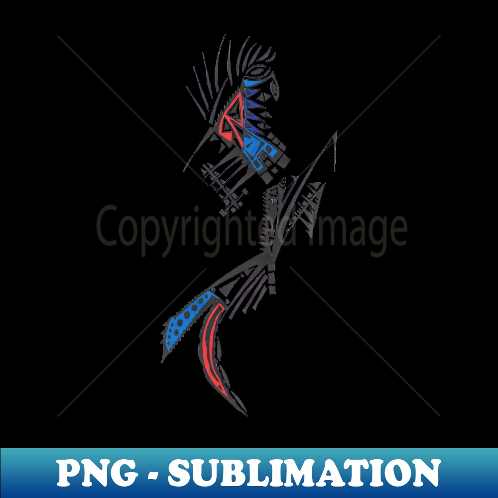 Traveler Unique Blue Red Black White Colorful Abstract 1748.jpg