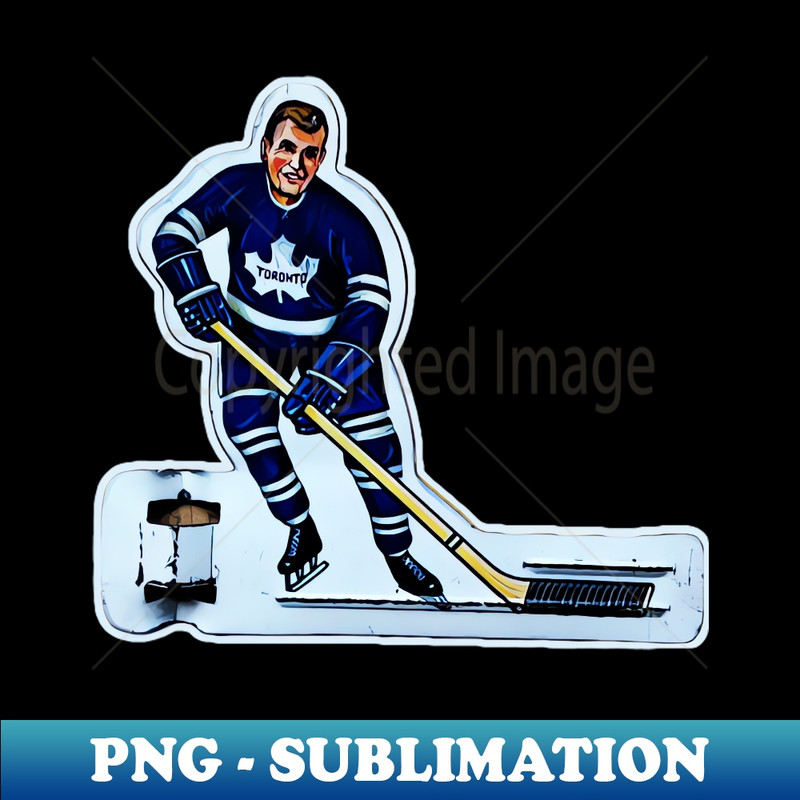 Coleco Table Hockey Players - Toronto Maple Leafs - Premium PNG Sublimation File