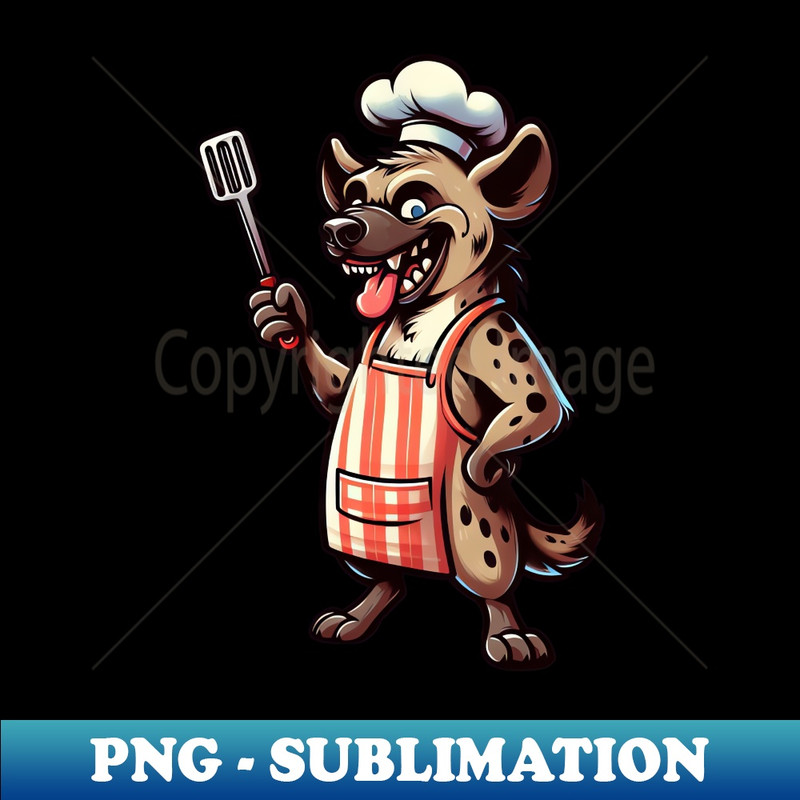 Hyena Grill Master Summer BBQ - Instant Sublimation Digital Download