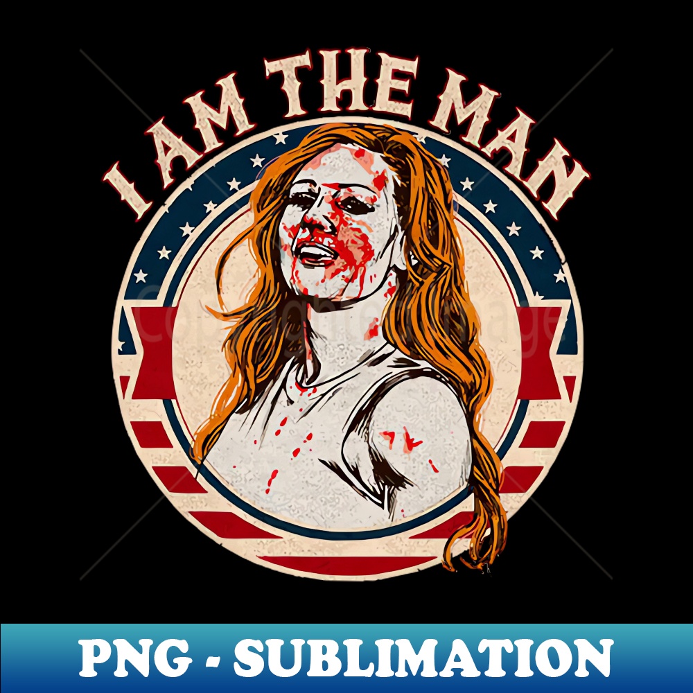I Am The Man - Digital Sublimation Art Download