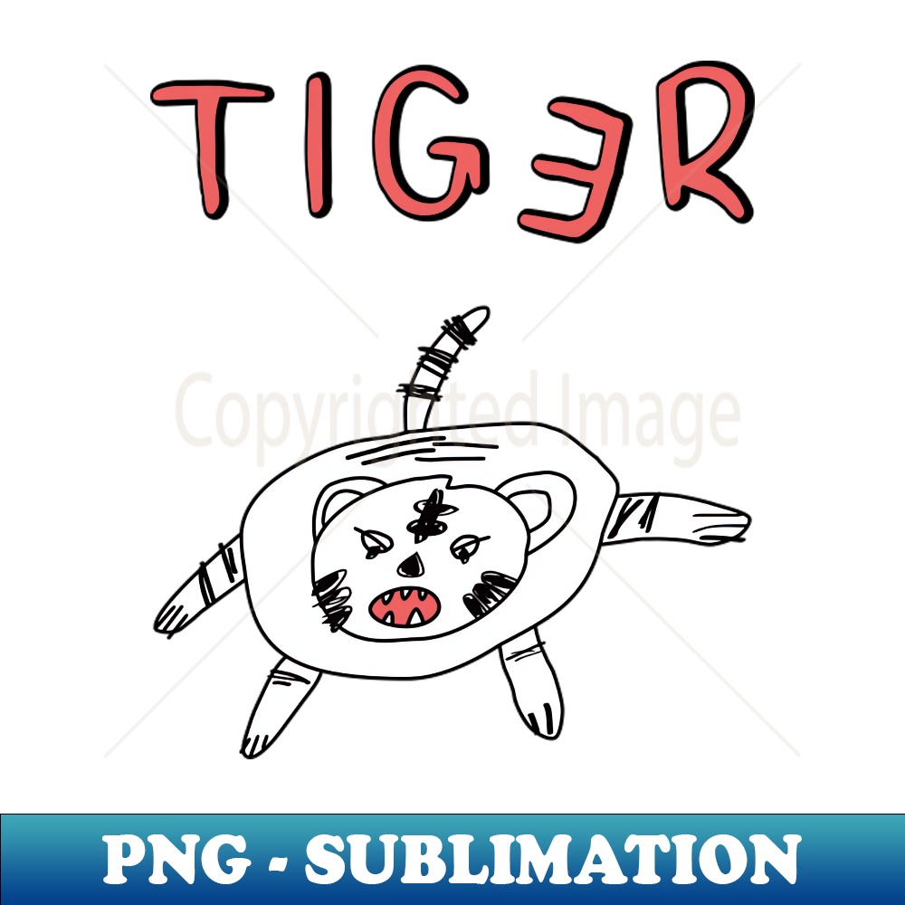 Tiger, Bring it on! - Inspiring Sublimation PNG Design