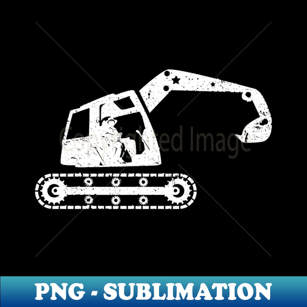 Excavator Operator Heavy Equipment Operator - Fascinating - Exclusive T-Shirt Design PNG