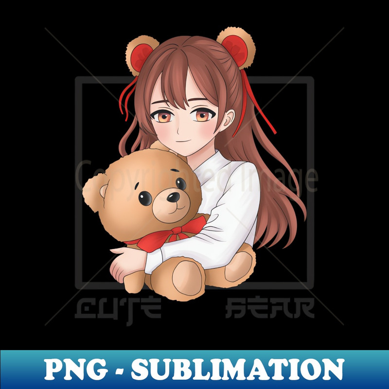 Cute bear - Specialty Sublimation PNG Download