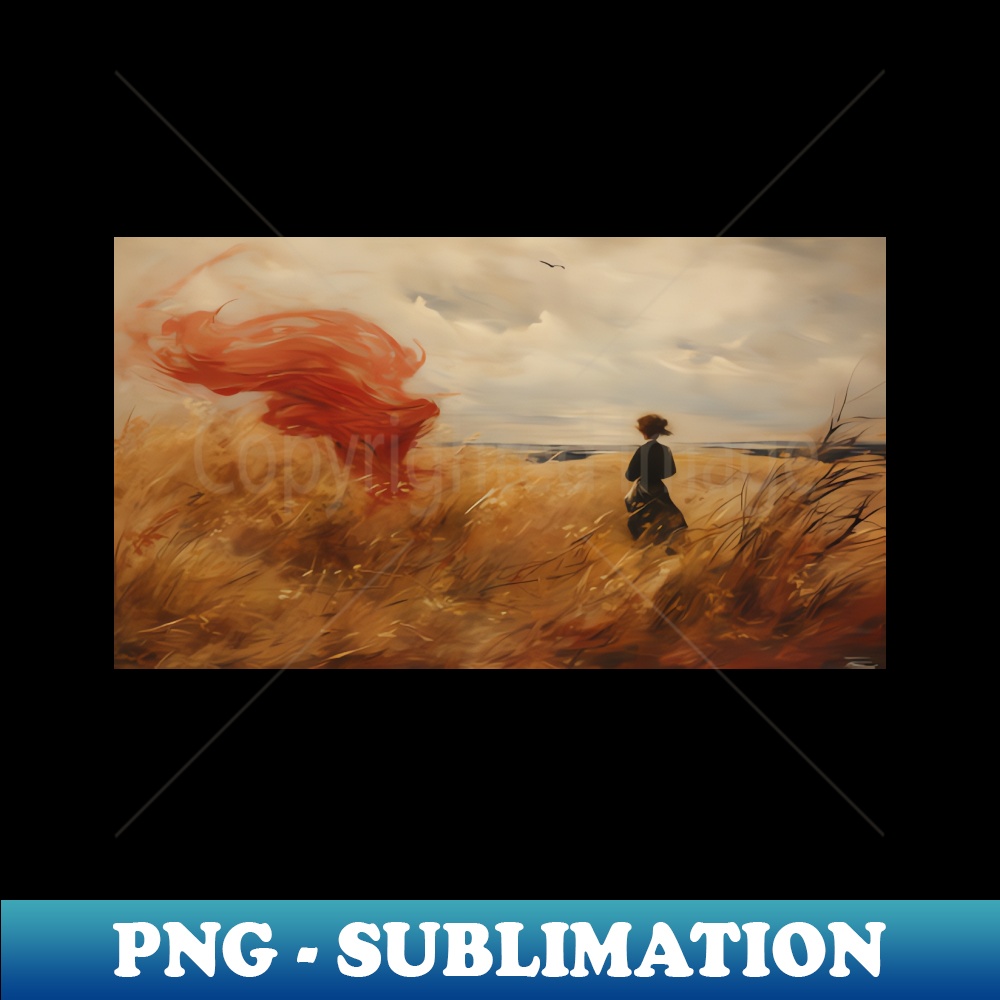 Whispers of the Breeze - Decorative Design Sublimation File