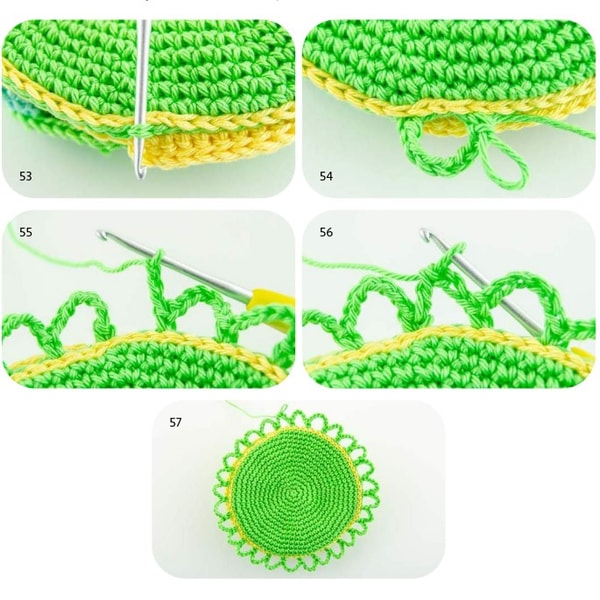 Thread Crochet Diagram. Spring Digital Download - PDF. Crochet pattern Spring Folding Shopp | Inspire ...