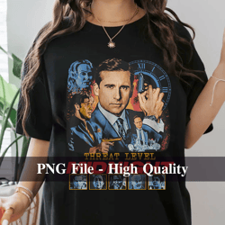 the office png, threat level midnight png, michael scott png, vintage the office tv show michael scott png